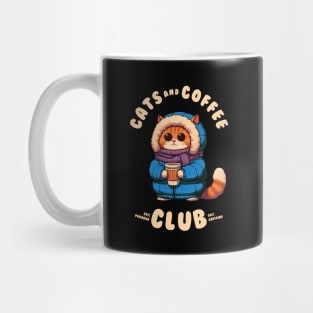 Cats and Coffee Club Mug